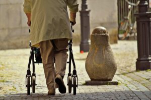 Walking with a walker