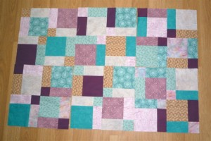 several quilt blocks