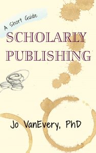 Book cover: Scholarly Publishing