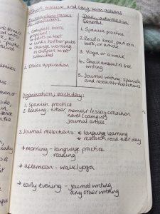Image of notebook page