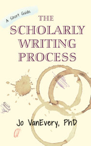 Book Cover: The Scholarly Writing Process